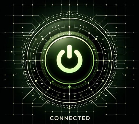 QuickQ 专属加速服务 iOS版连接的第三步，连接成功后即可访问谷歌。